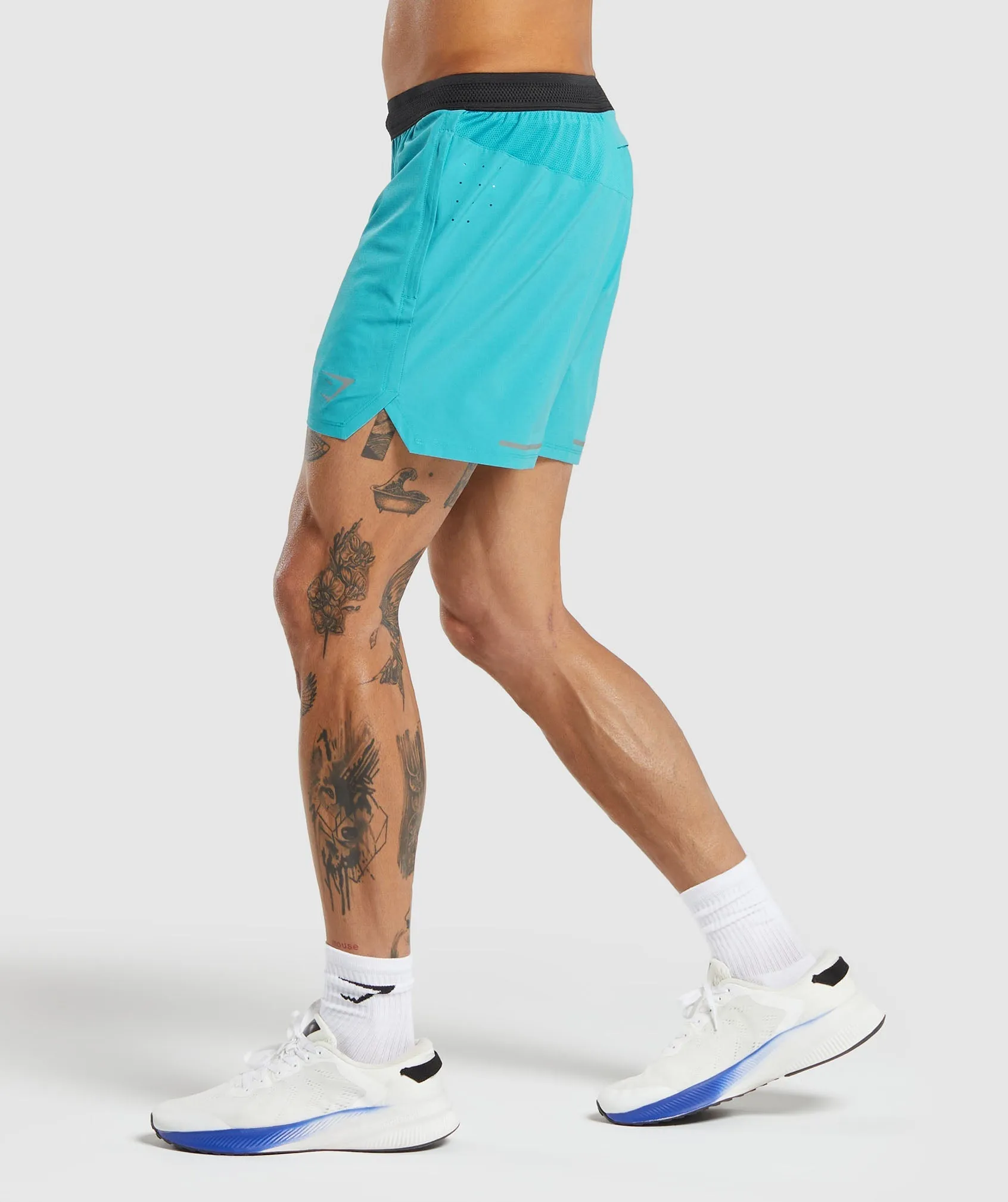 Gymshark Speed 5" Shorts - Artificial Teal