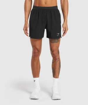 Gymshark Speed 5" Shorts - Black