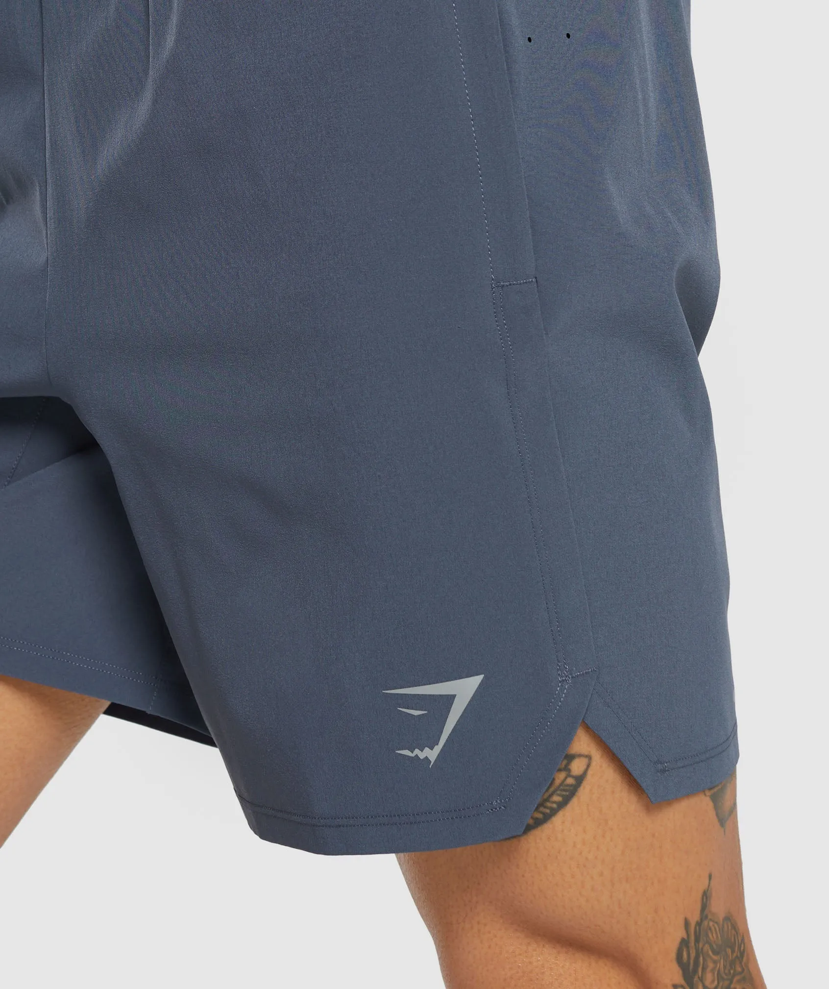 Gymshark Speed 7" Shorts - Titanium Blue