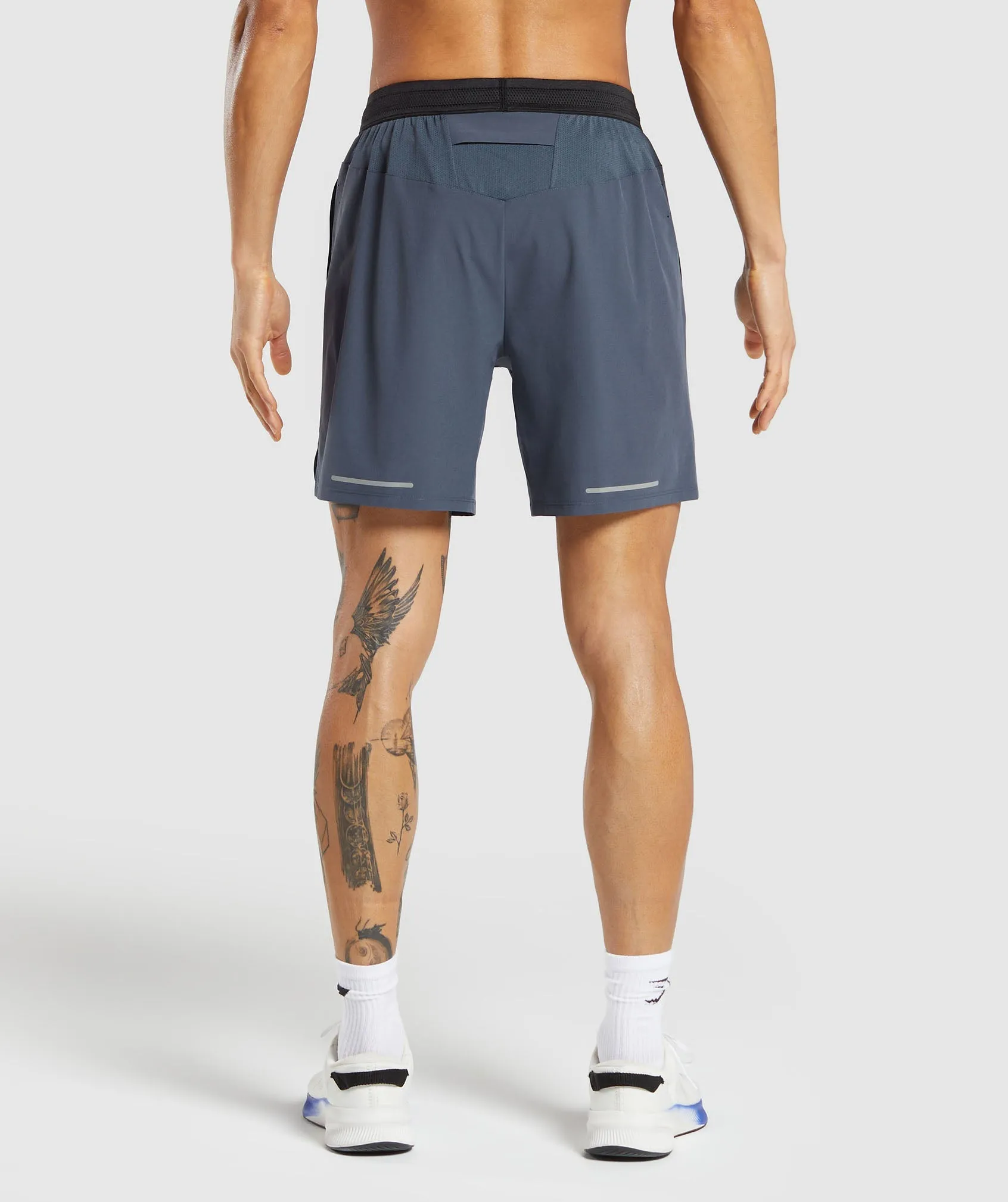 Gymshark Speed 7" Shorts - Titanium Blue