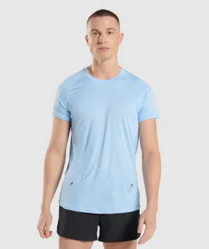 Gymshark Speed Evolve T-Shirt - Moonstone Blue