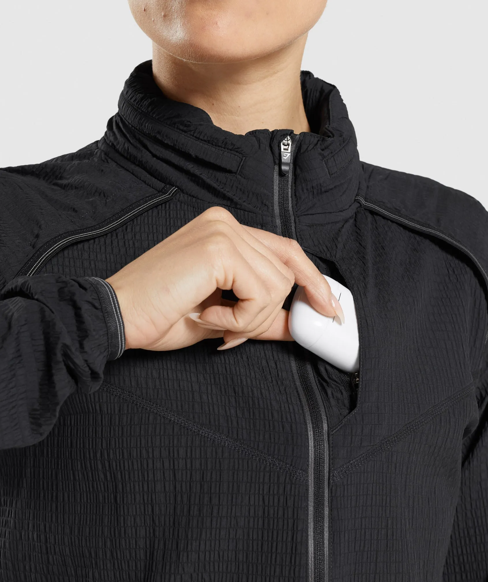 Gymshark Speed Windbreaker - Black