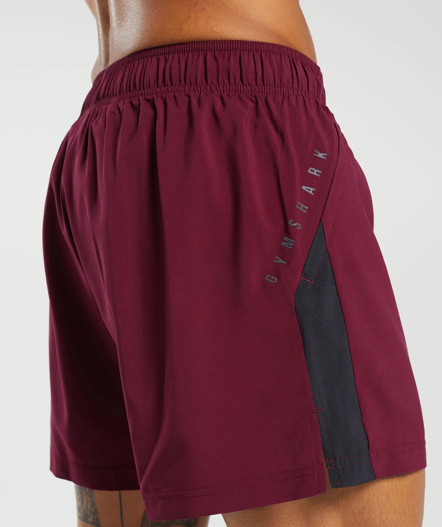 Gymshark Sport 5" Shorts - Plum Pink/Black