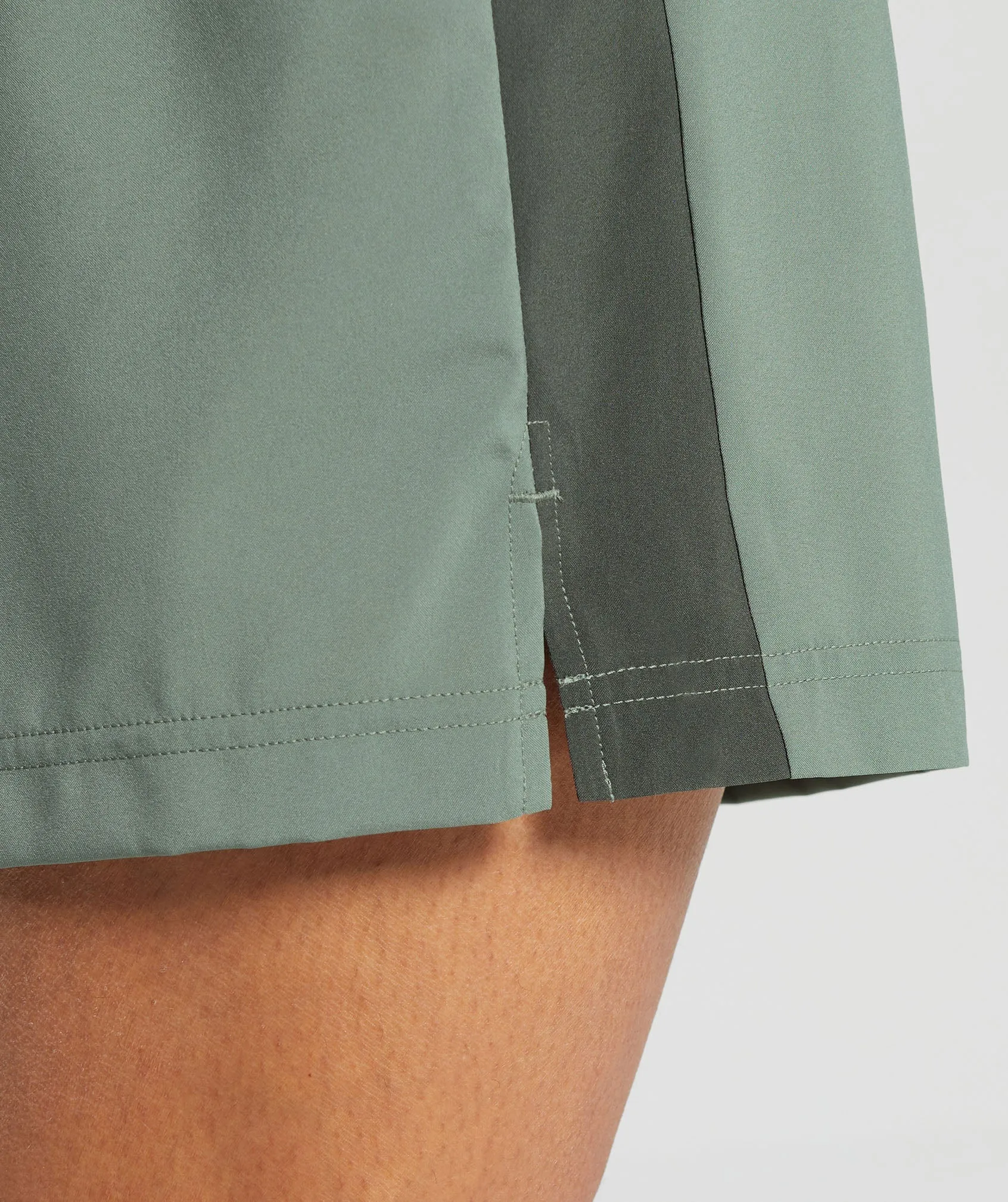 Gymshark Sport  7" Shorts - Unit Green/Strength Green