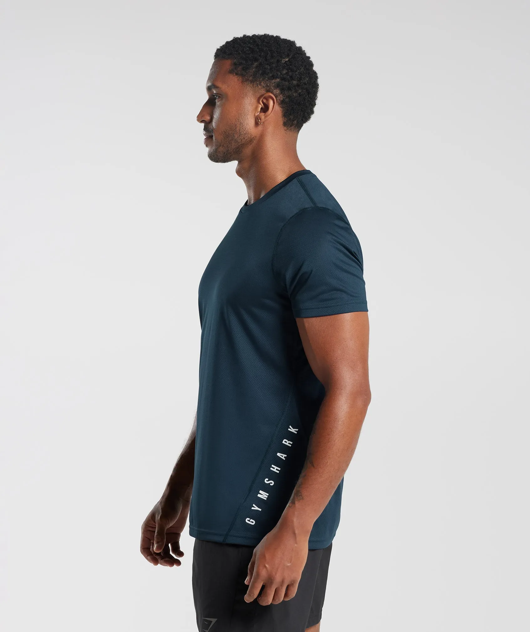 Gymshark Sport T-Shirt - Navy/Black Marl