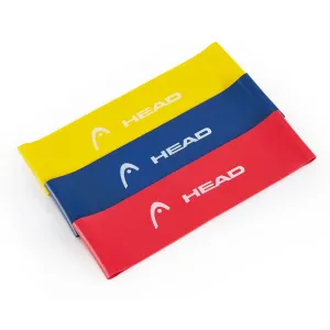 HEAD Expand Band - Unbreakable Resistance Band | Stretching Pull Up Bands | Home & Gym Accessory | Premium Latex Bands | Maximum Size Retention (Three Size/Three Colors, 7 cm Wide)