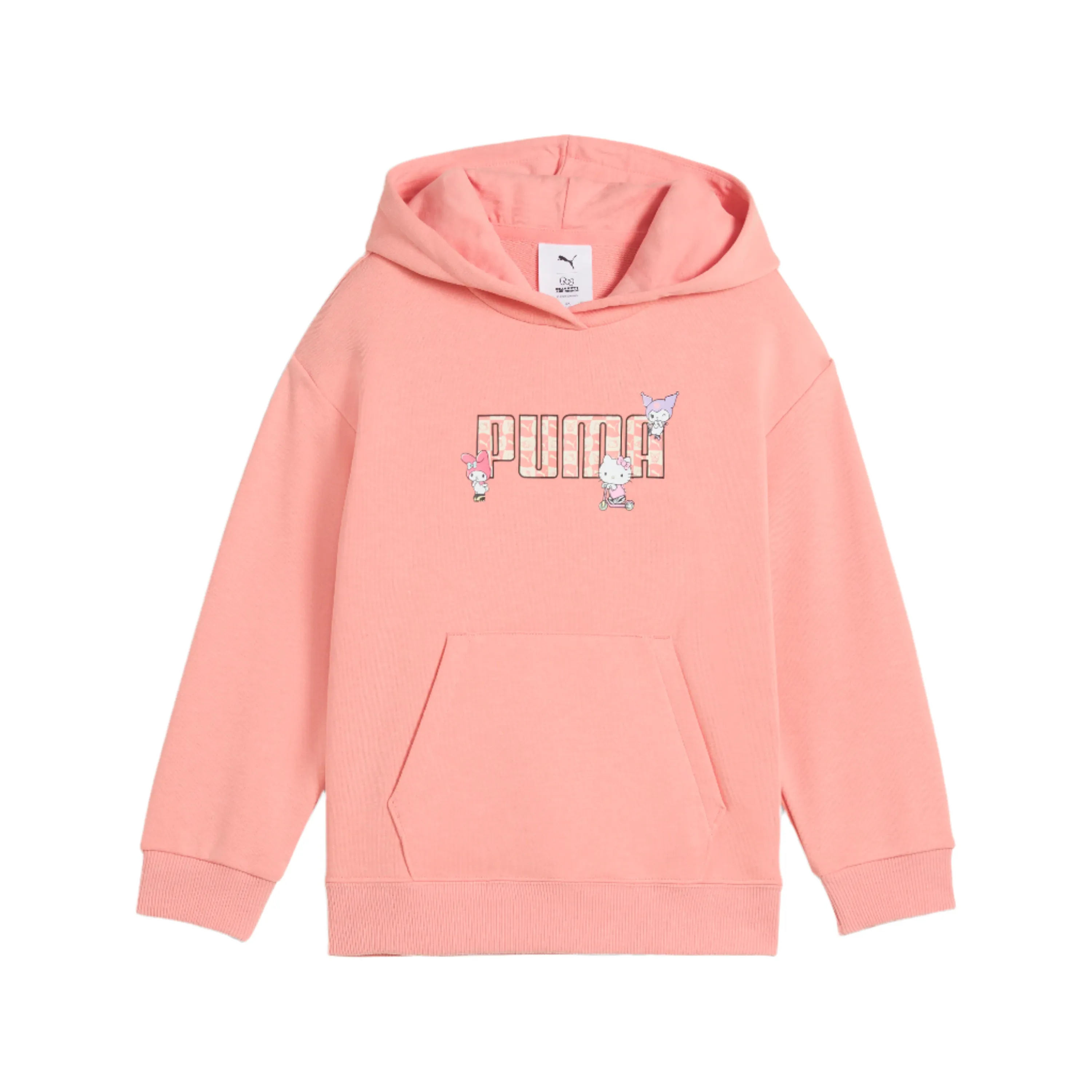 Hello Kitty and Friends x PUMA Kids Relaxed Hoodie (Pink Fruit)