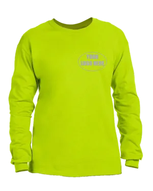 High Visibility Long Sleeve Shirt With Reflective Custom Logo