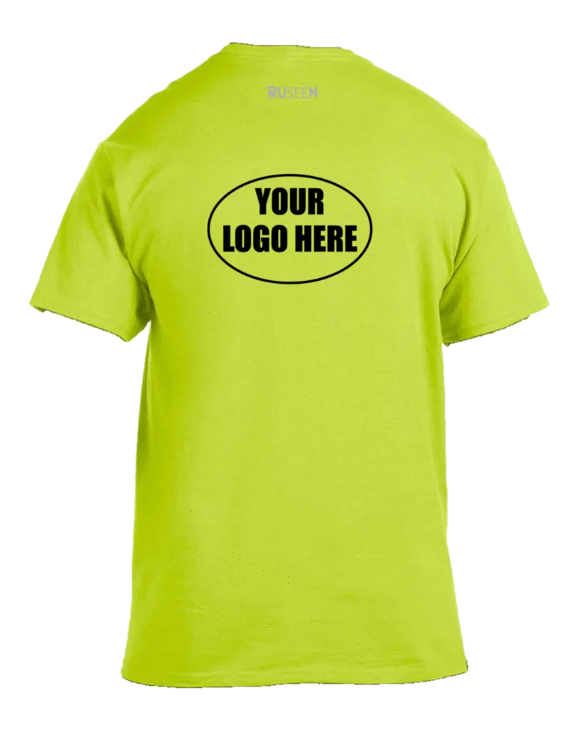 High Visibility Short Sleeve Graphic Shirt With Custom Logo