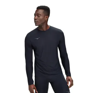 Hoka Airolite Run Long Sleeve Mens | Black