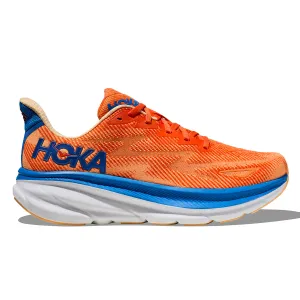 Hoka Clifton 9 Mens | Vibrant Orange / Impala