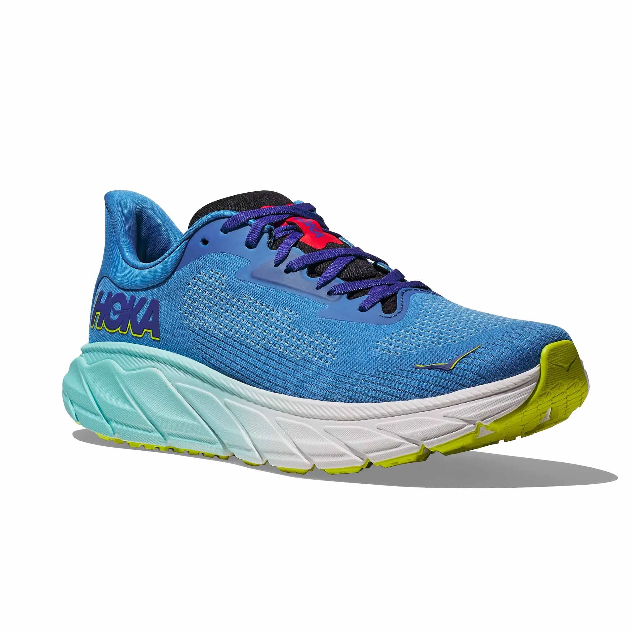 HOKA | Men's Arahi 7 Running Shoes - Virtual Blue/Cerise