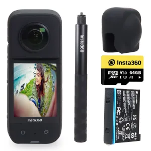 Insta360 X3 360° Action Camera Adventure Kit