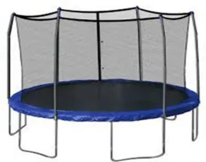 Irm-Fitness Factory 10Ft With Safety Net 170 Fitness Trampoline Blue/Black Tr-030