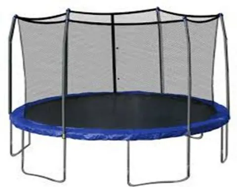 Irm-Fitness Factory 6Ft With Safety Net Fitness Trampoline Blue/Black