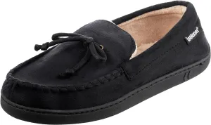 Isotoner Men's Microsuede Moccasin Slippers