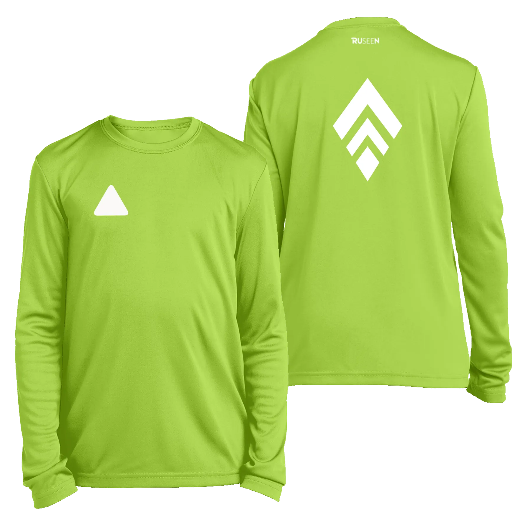 Kids Reflective Long Sleeve Shirt - Broken Diamond