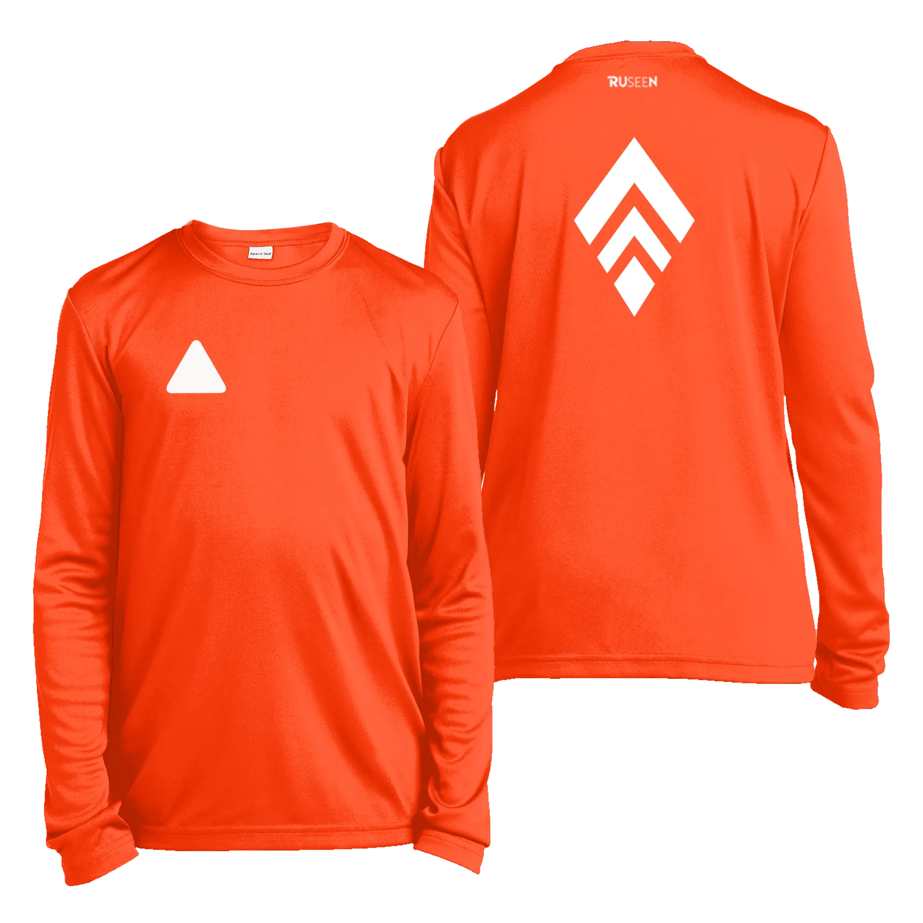 Kids Reflective Long Sleeve Shirt - Broken Diamond