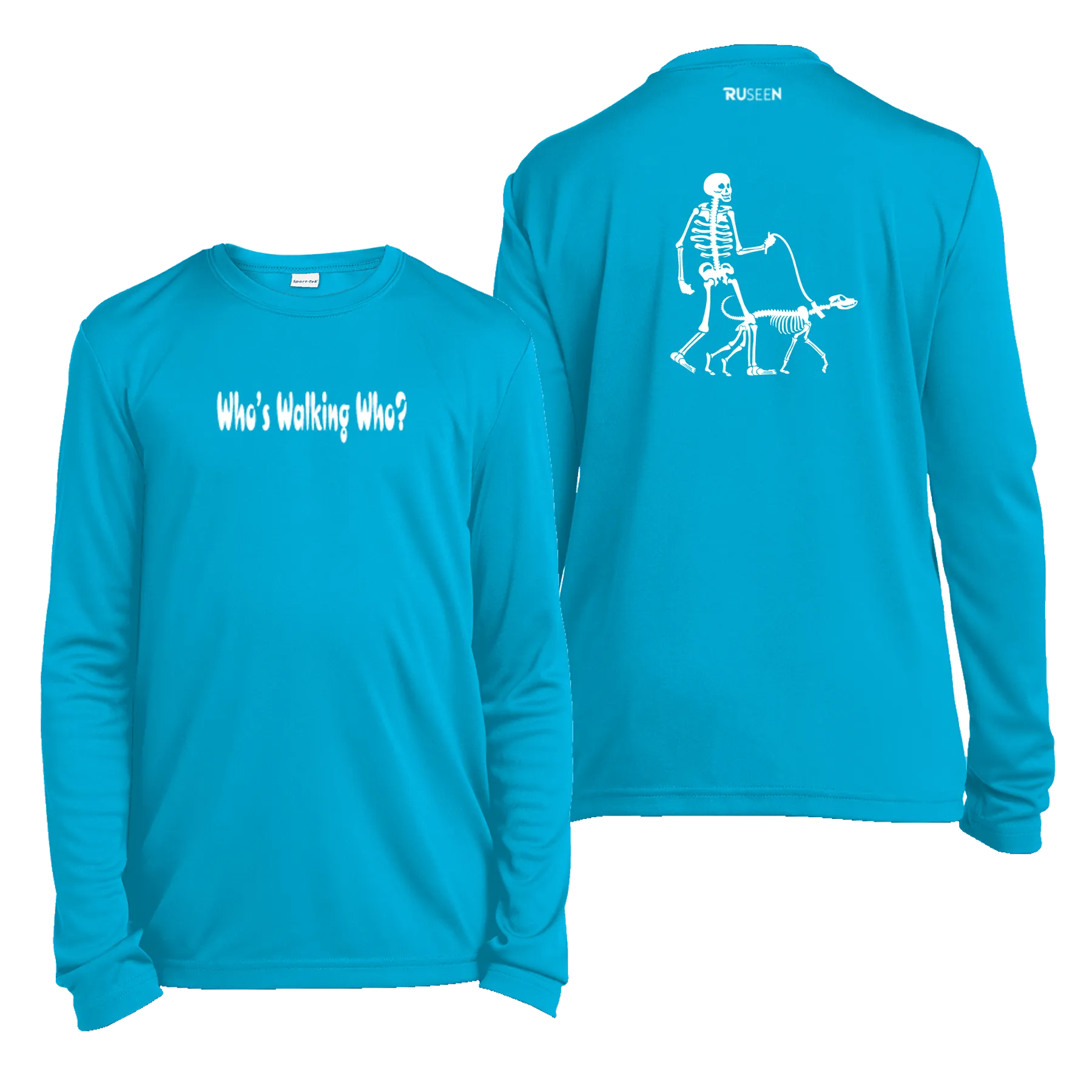 Kids Reflective Long Sleeve Shirt - Dog Walker