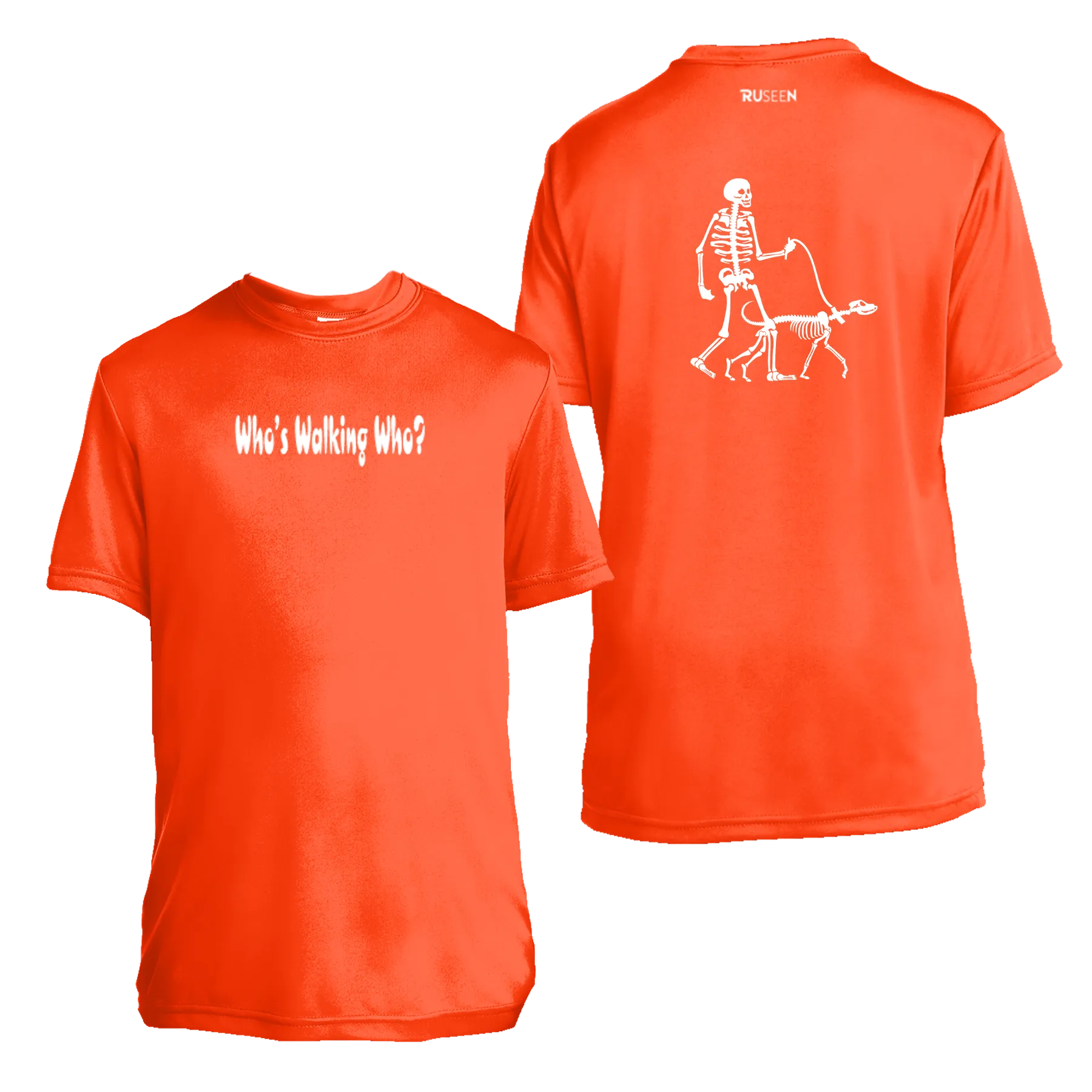 Kids Reflective Short Sleeve Shirt - Dog Walker