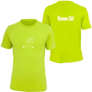 Kids Reflective Short Sleeve Shirt - Runner Girl