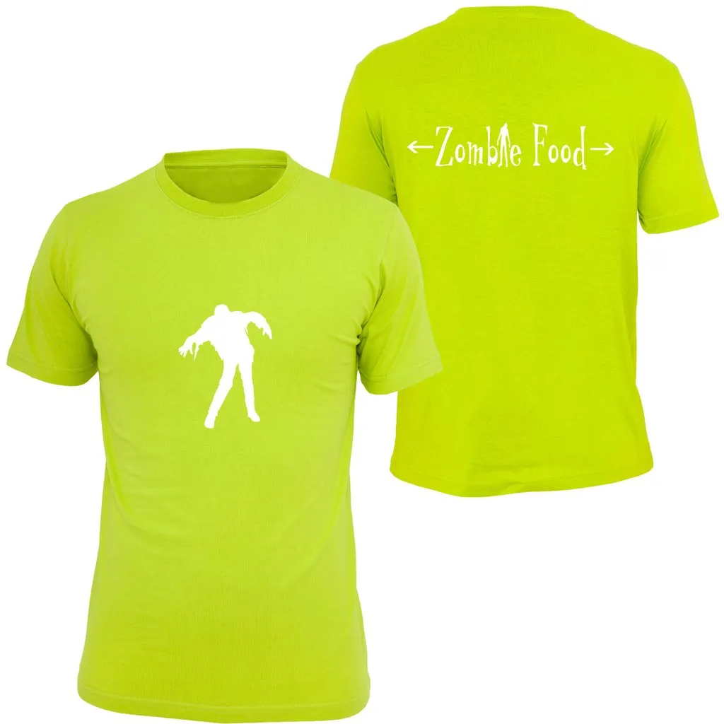 Kids Reflective Short Sleeve Shirt - Zombie Food