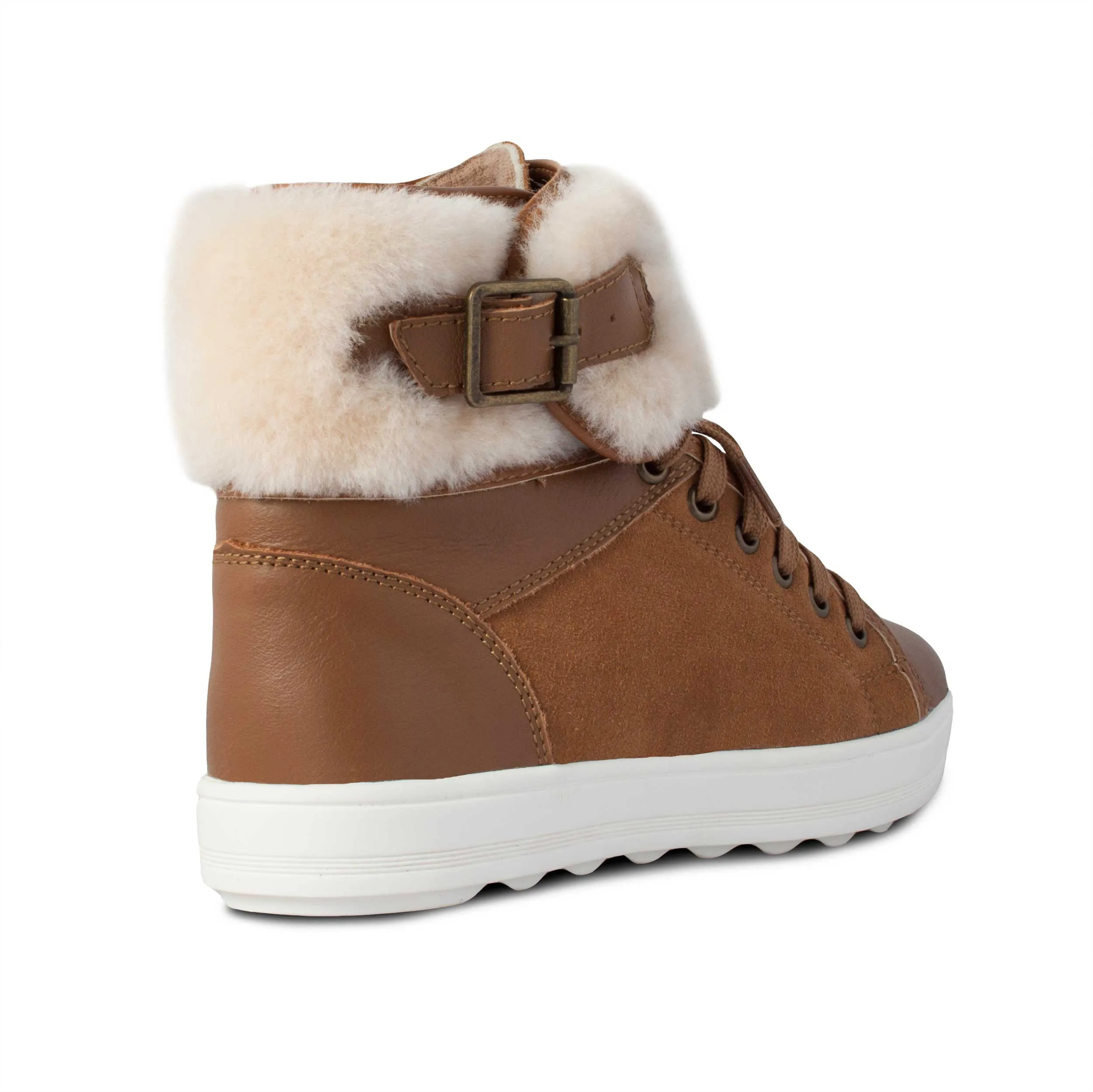 Ladies Champ Sheepskin Trimmed Boot