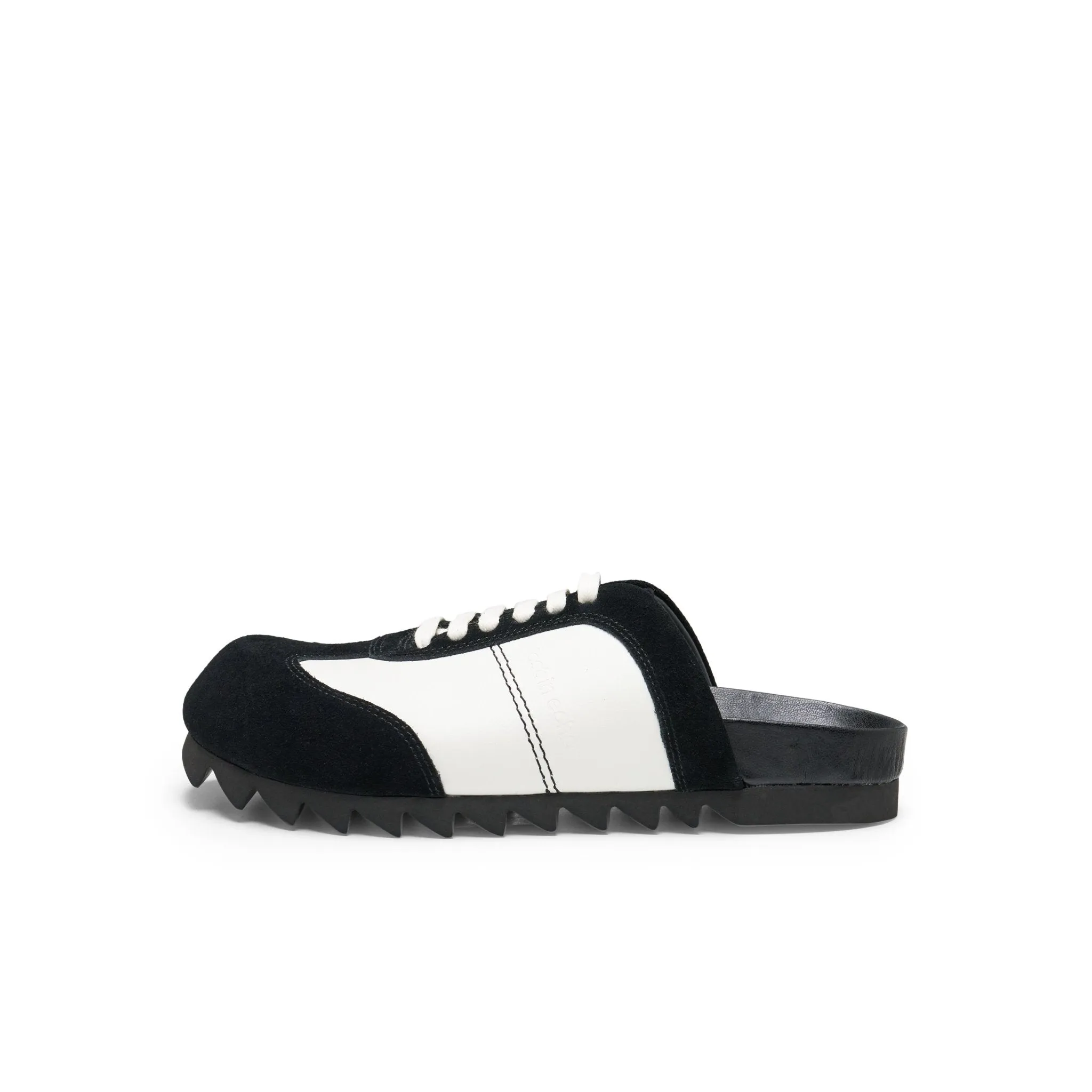 Leisure German Training Bun Head Birkenstock Slippers In Black White