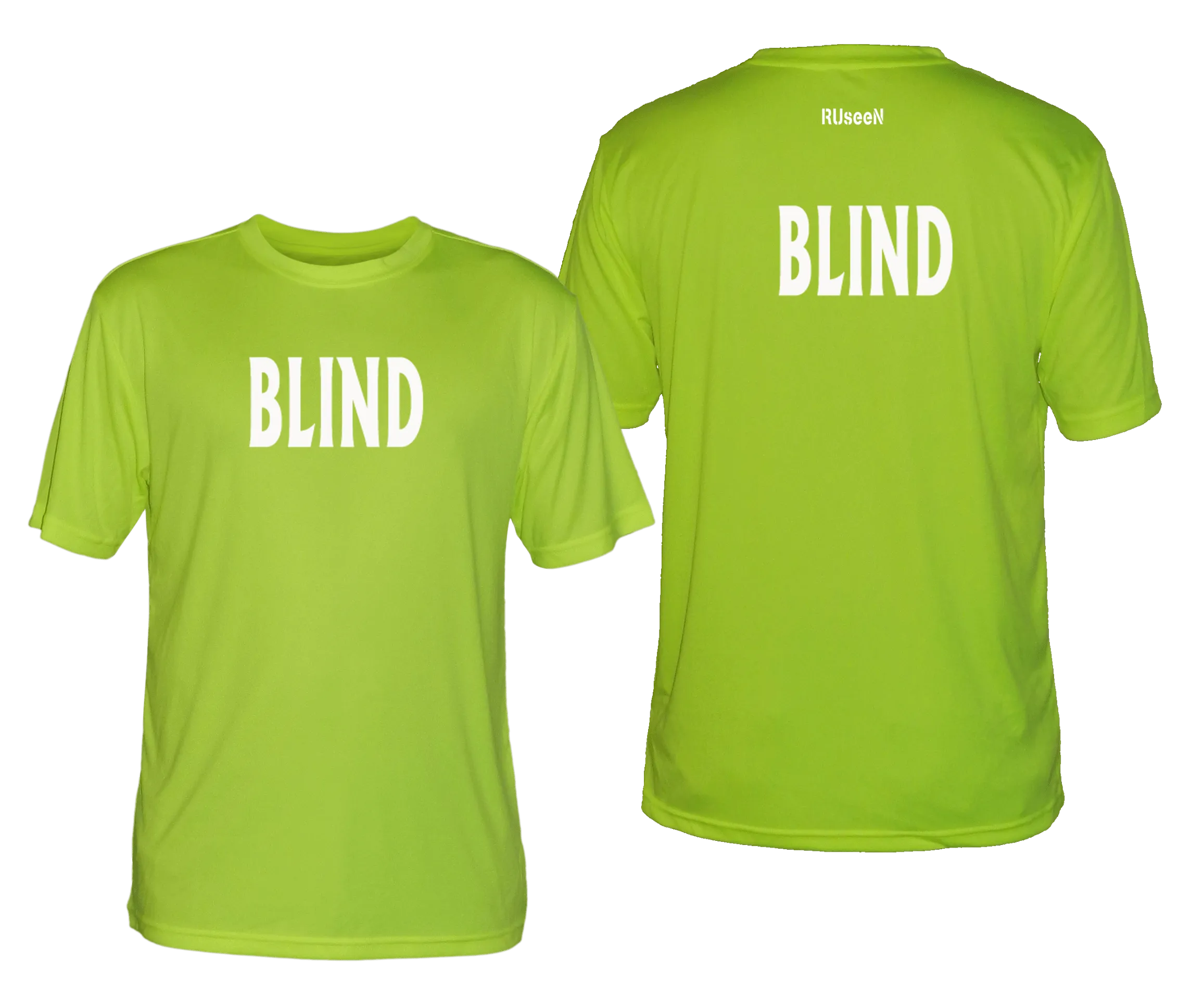 Men's BLIND Short Sleeve Shirt - Reflective or Black Text