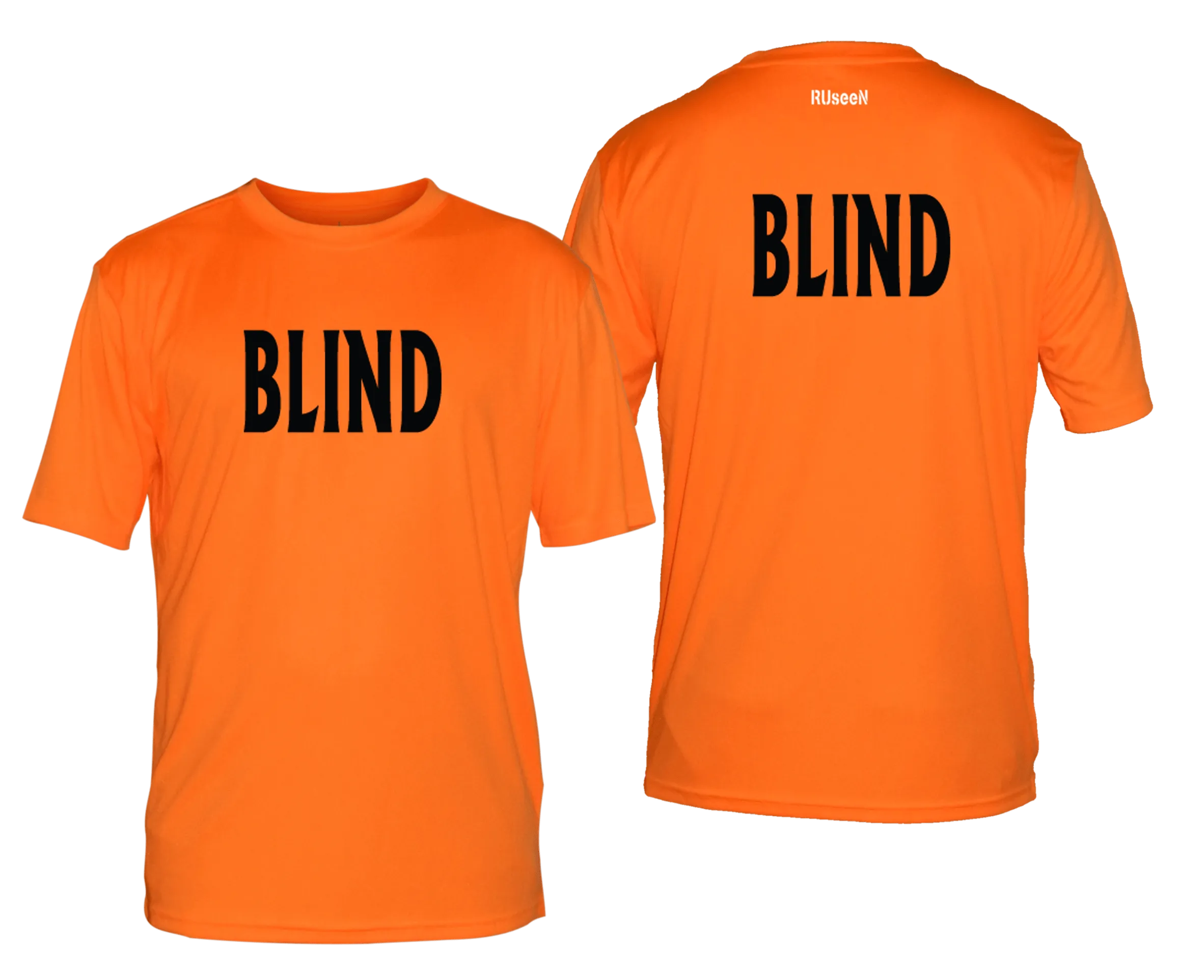 Men's BLIND Short Sleeve Shirt - Reflective or Black Text