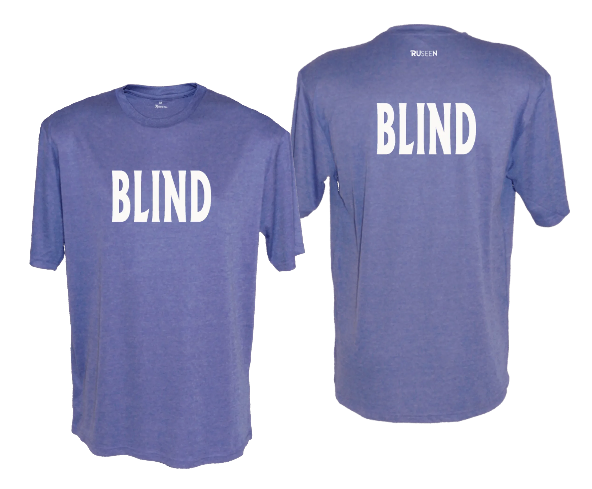 Men's BLIND Short Sleeve Shirt - Reflective or Black Text