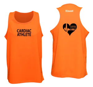 Men's Cardiac Athlete Tank Top Design 2 - Reflective or Black Text