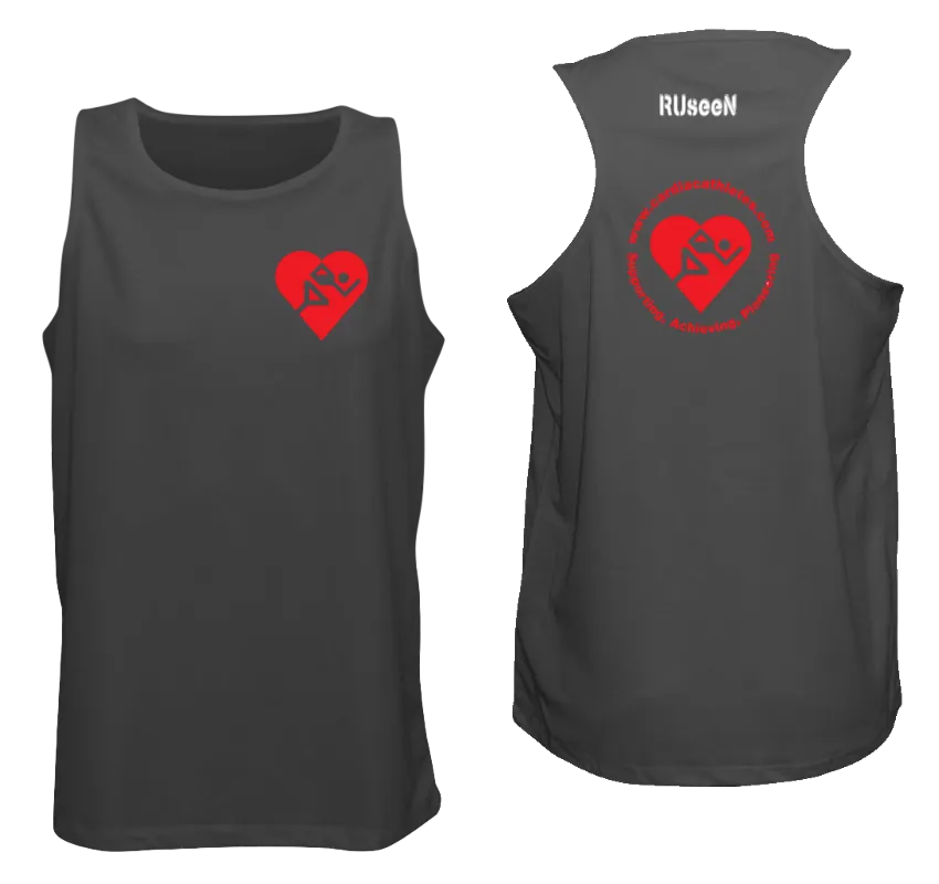 Men's Cardiac Athletes .Org Tank Top - Reflective or Red Logos