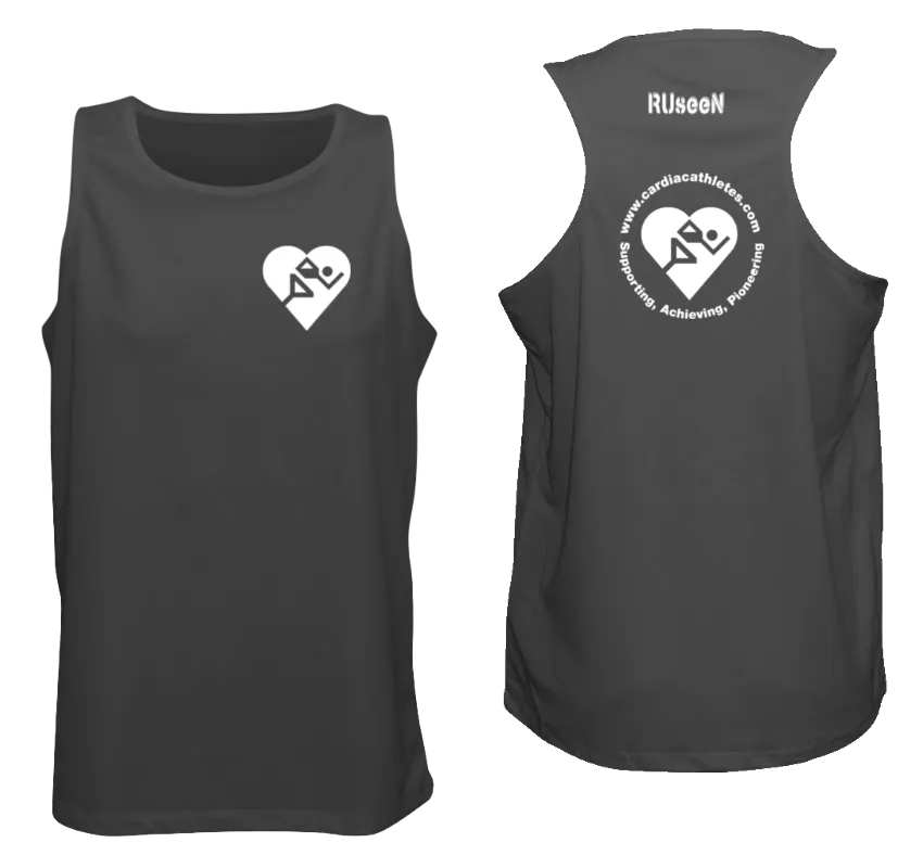 Men's Cardiac Athletes .Org Tank Top - Reflective or Red Logos