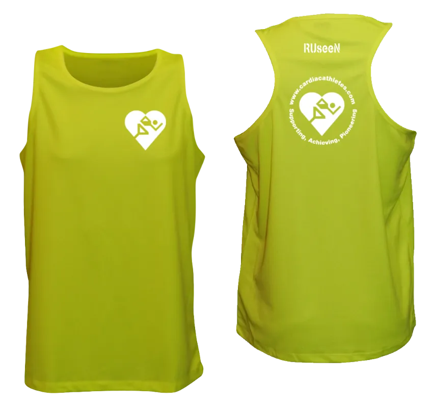 Men's Cardiac Athletes .Org Tank Top - Reflective or Red Logos