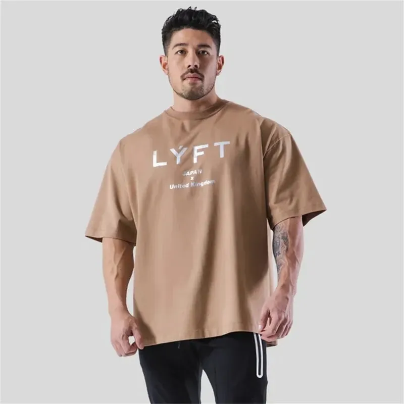 Men's Loose Cotton Oversized T-Shirt