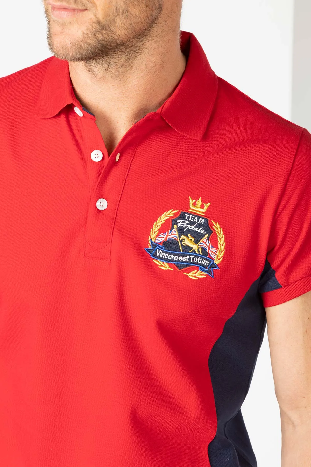 Men's Muston Panel Polo Shirt