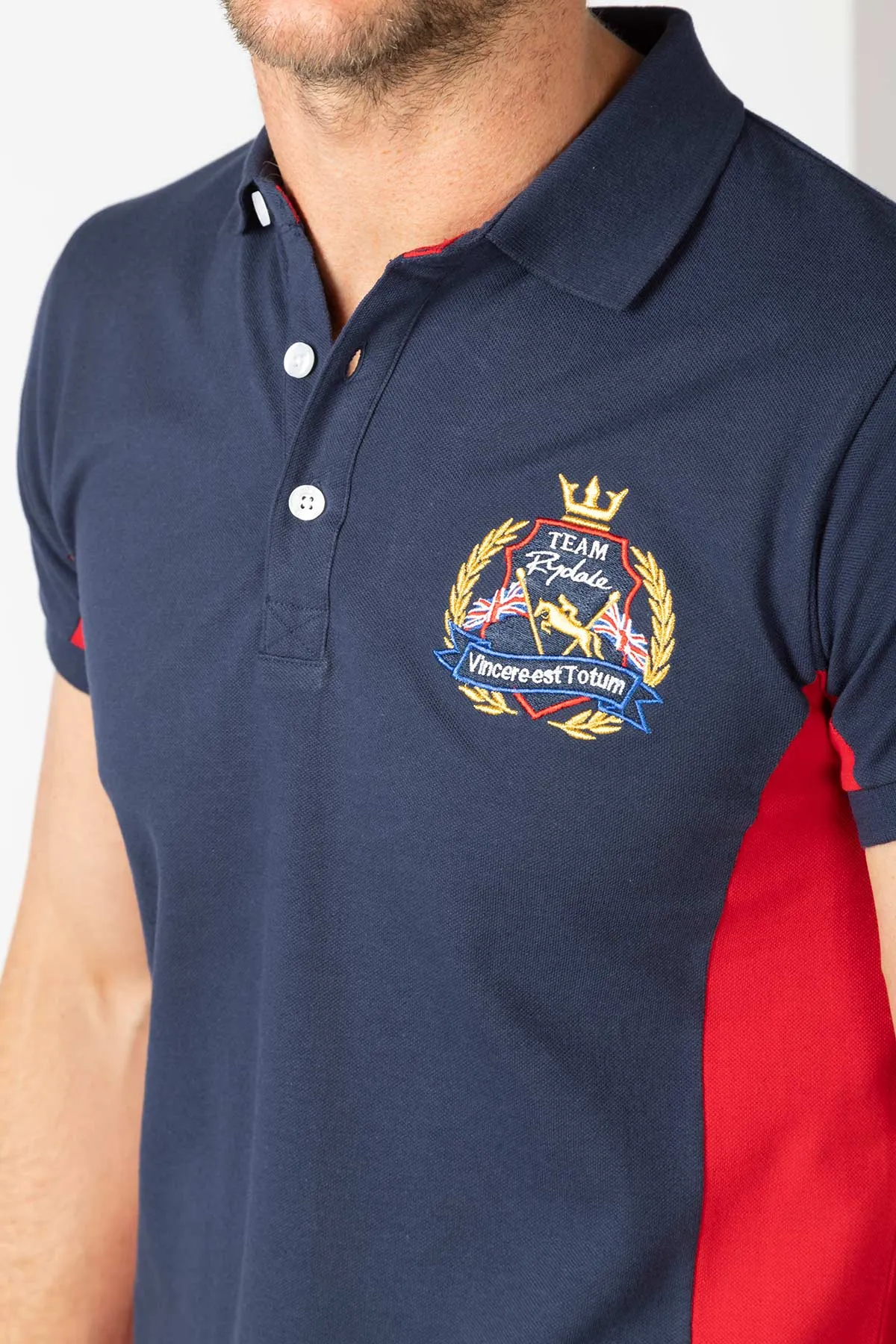 Men's Muston Panel Polo Shirt