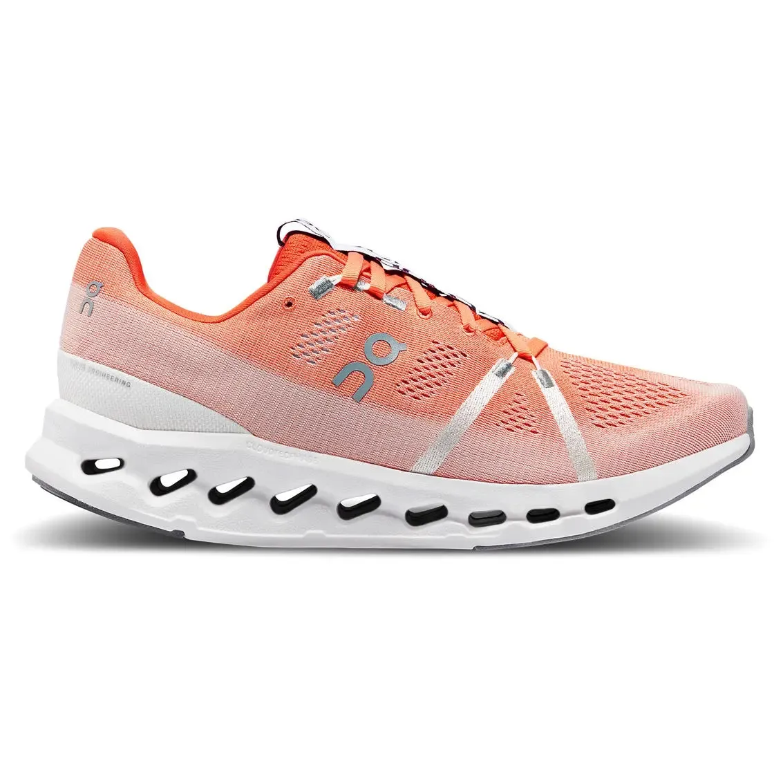 Mens On Running Cloudsurfer 7 - Flame / White