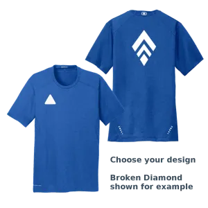 Men's Reflective Short Sleeve Electric Blue - Choose your design