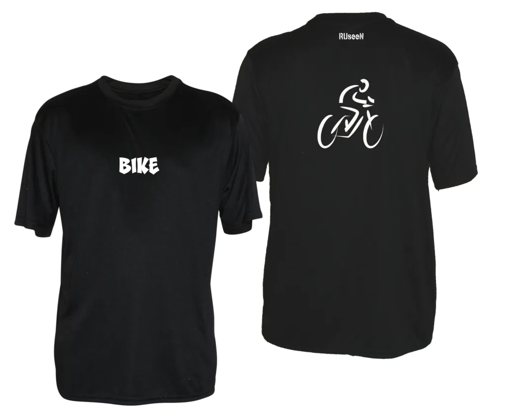 Men's Reflective Short Sleeve Shirt - Bike