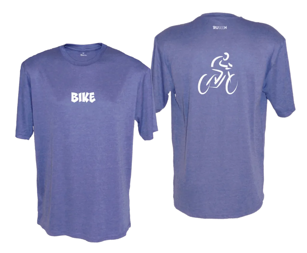 Men's Reflective Short Sleeve Shirt - Bike