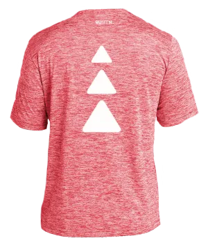 Men's Reflective Short Sleeve Shirt - Triangles