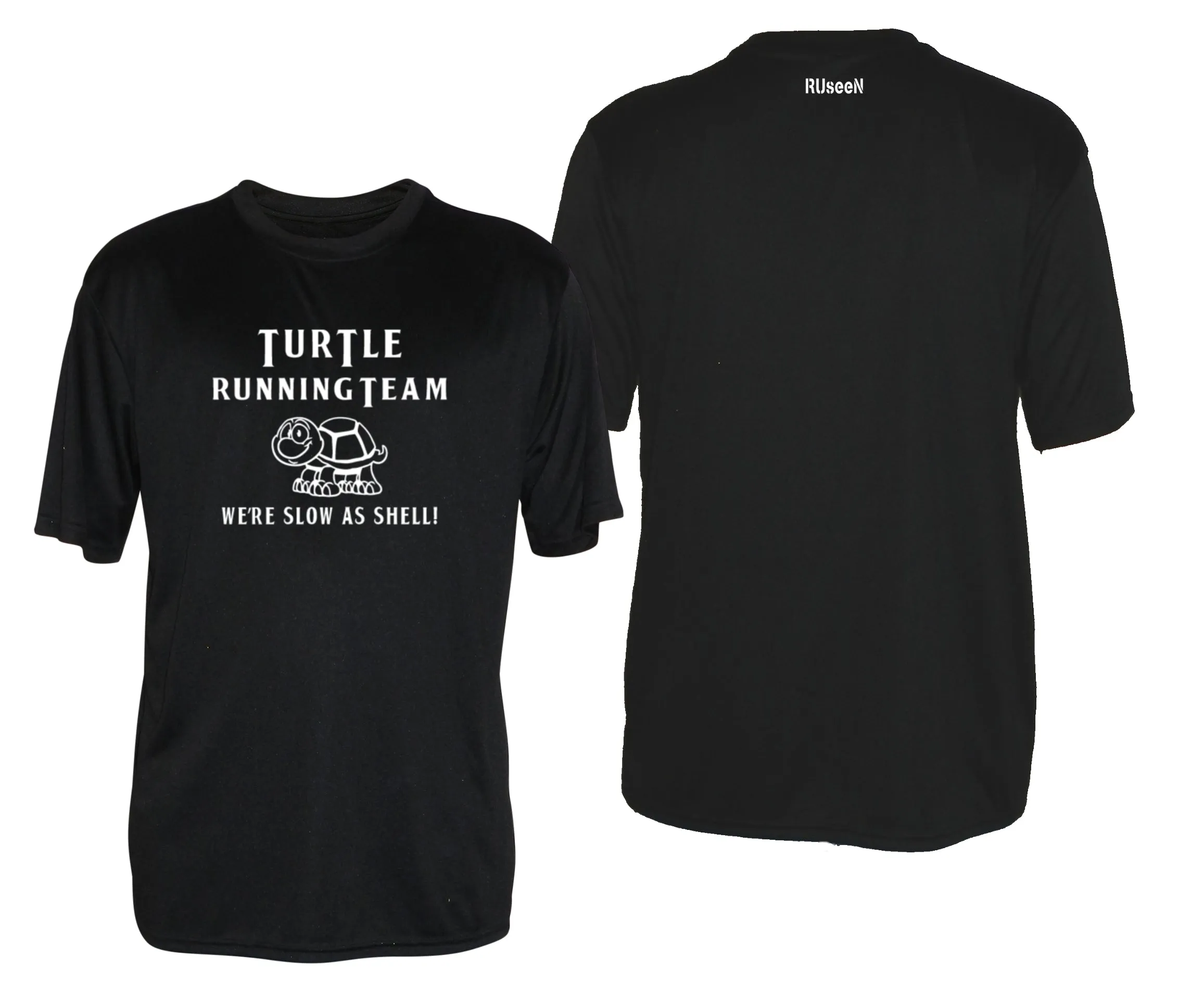 Men's Reflective Short Sleeve Shirt - Turtle Running Team