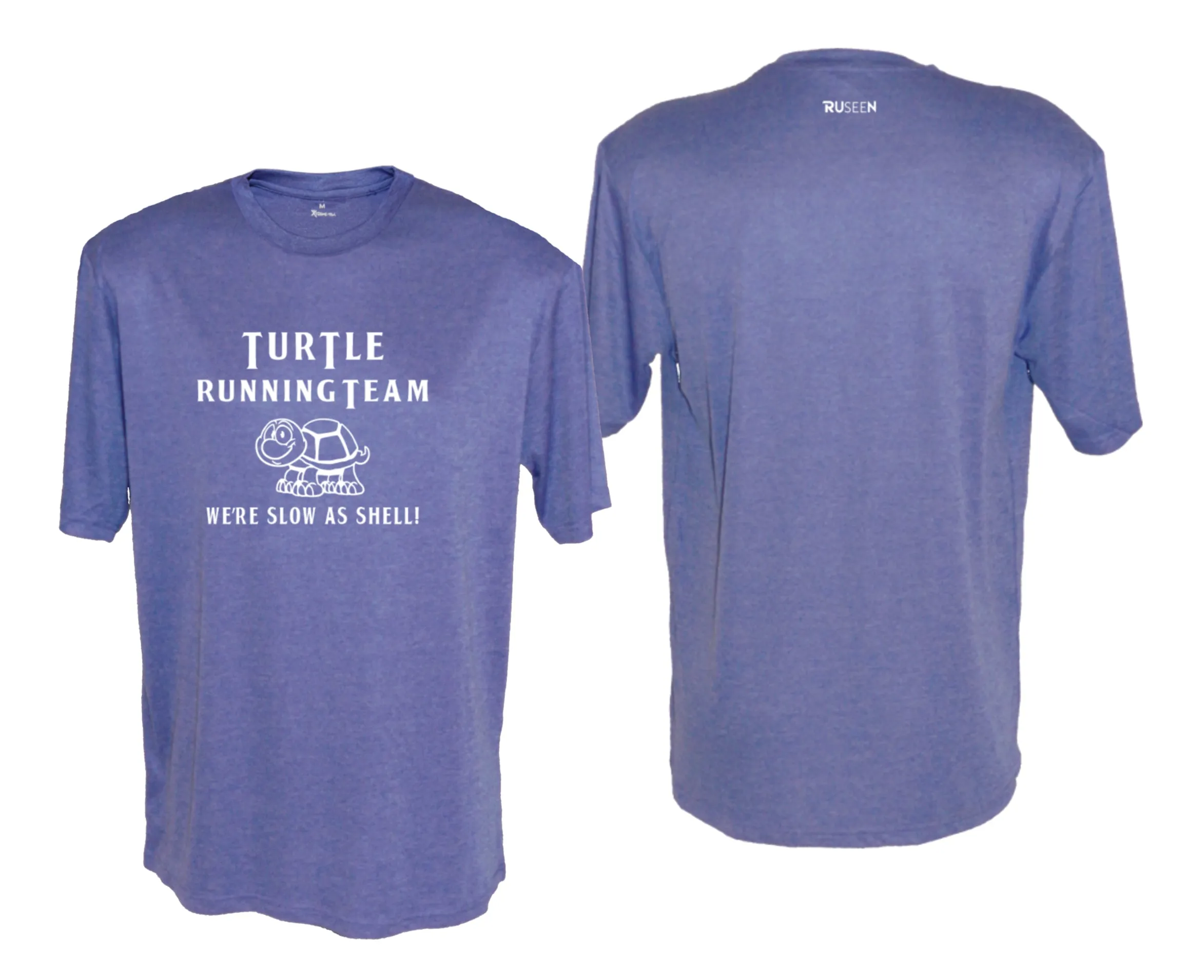 Men's Reflective Short Sleeve Shirt - Turtle Running Team