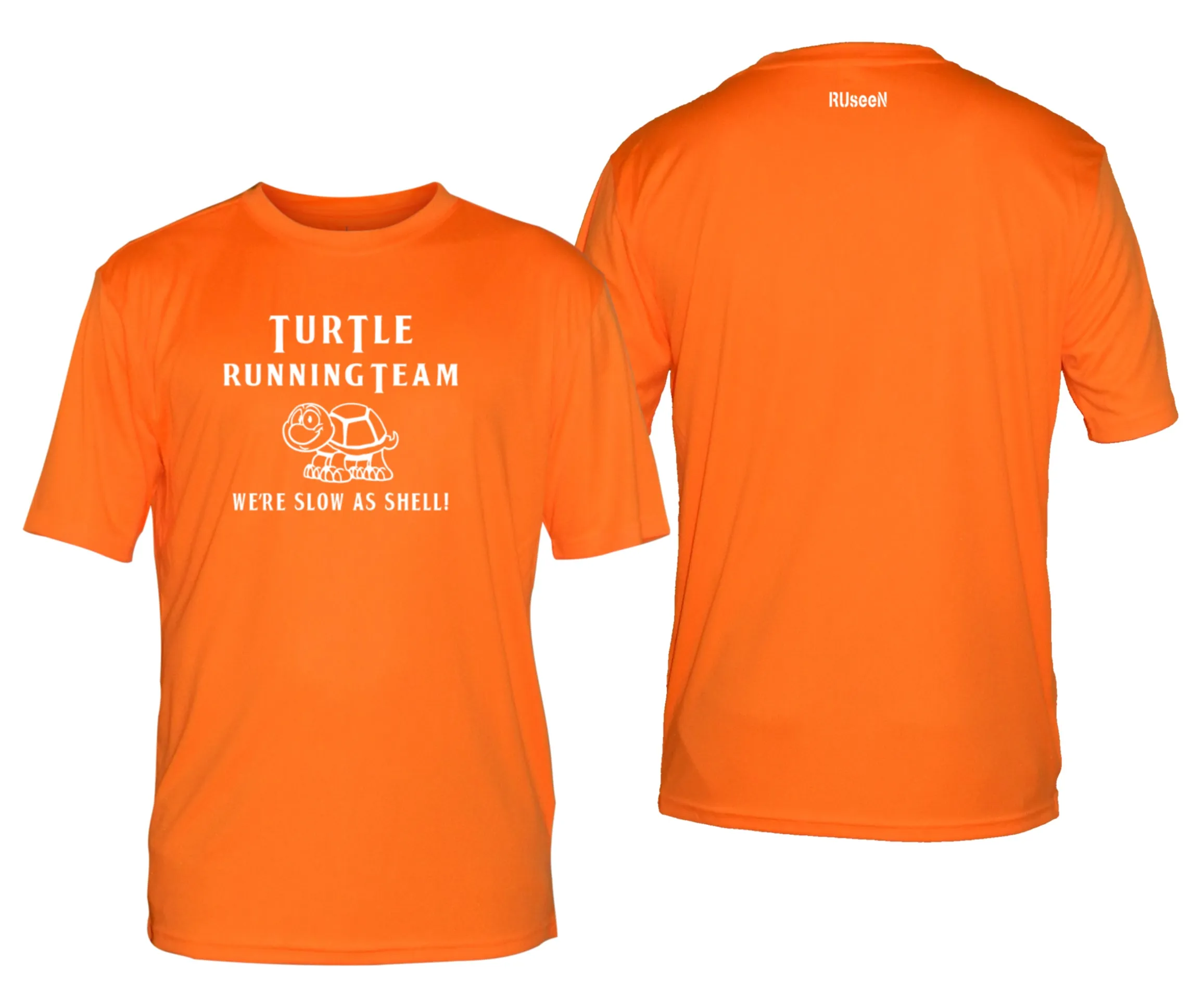 Men's Reflective Short Sleeve Shirt - Turtle Running Team