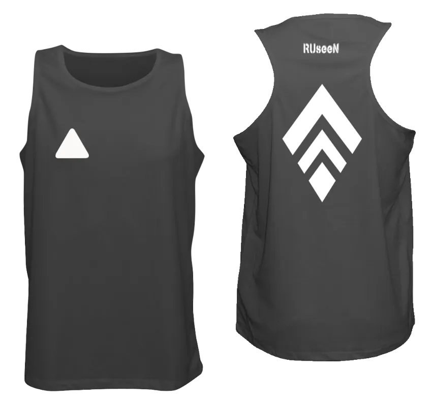 Men's Reflective Tank - Broken Diamond