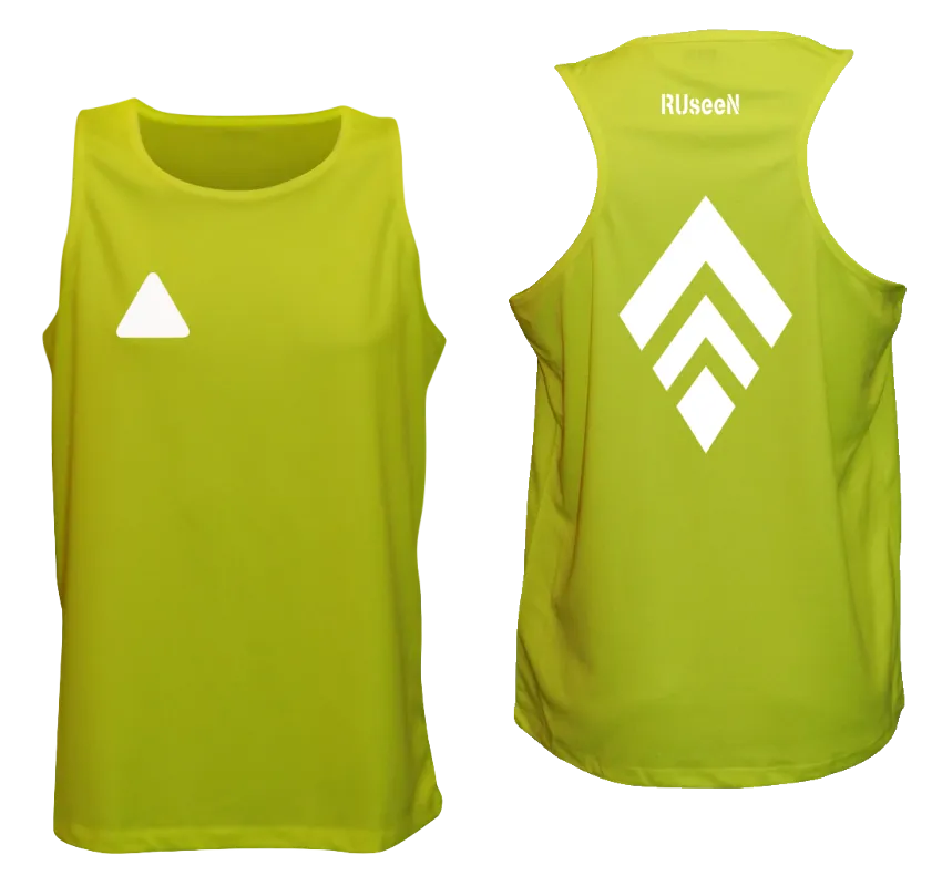 Men's Reflective Tank - Broken Diamond