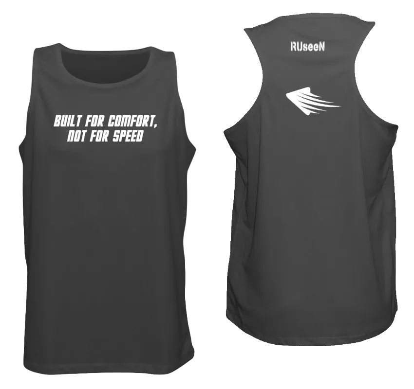 Men's Reflective Tank - Comfort Not Speed