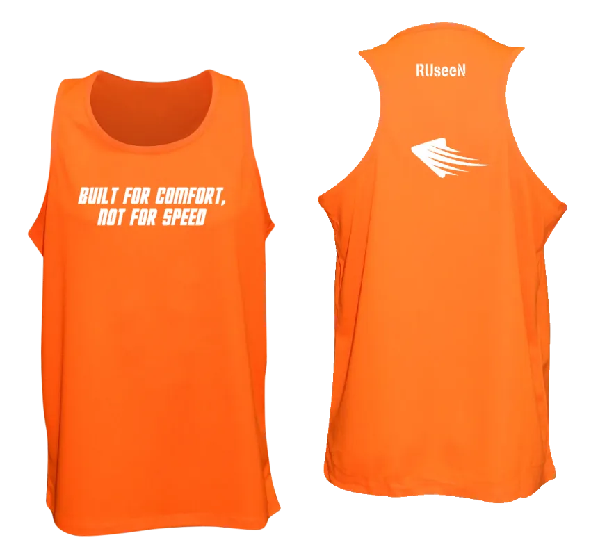 Men's Reflective Tank - Comfort Not Speed